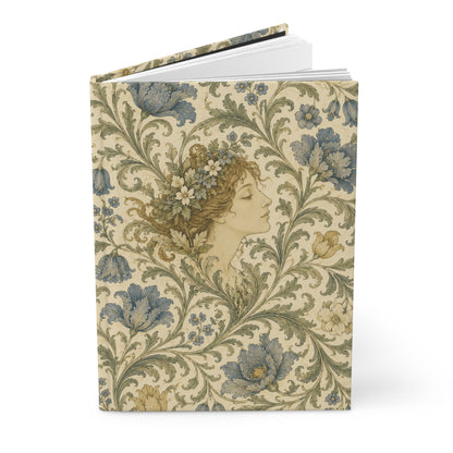 William Morris Vintage Portrait Hardcover Journal