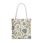 William Morris Blue Floral Vine Full Art Tote Bag