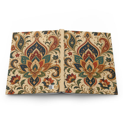 Indian Vintage Floral Paisley Hardcover Journal