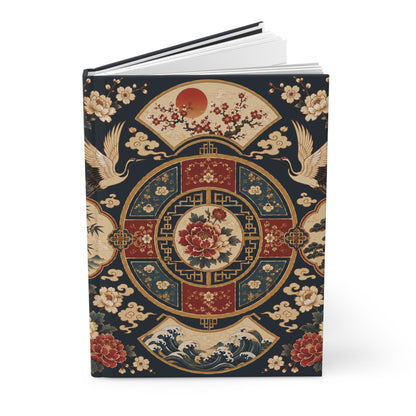 East Asian Mandala Hardcover Journal