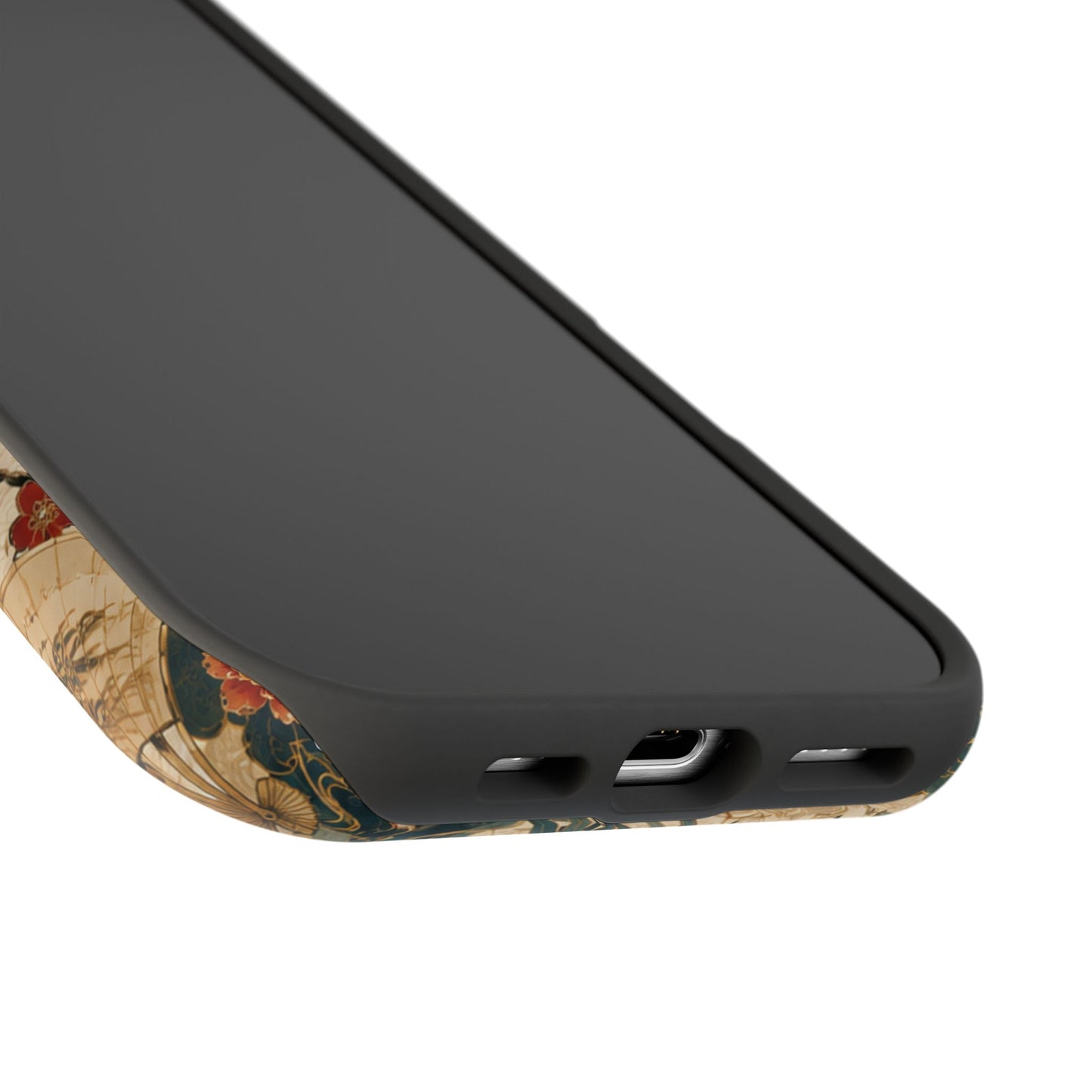 East Asian Vintage Landscape iPhone Case | Magnetic Impact-Resistant Case