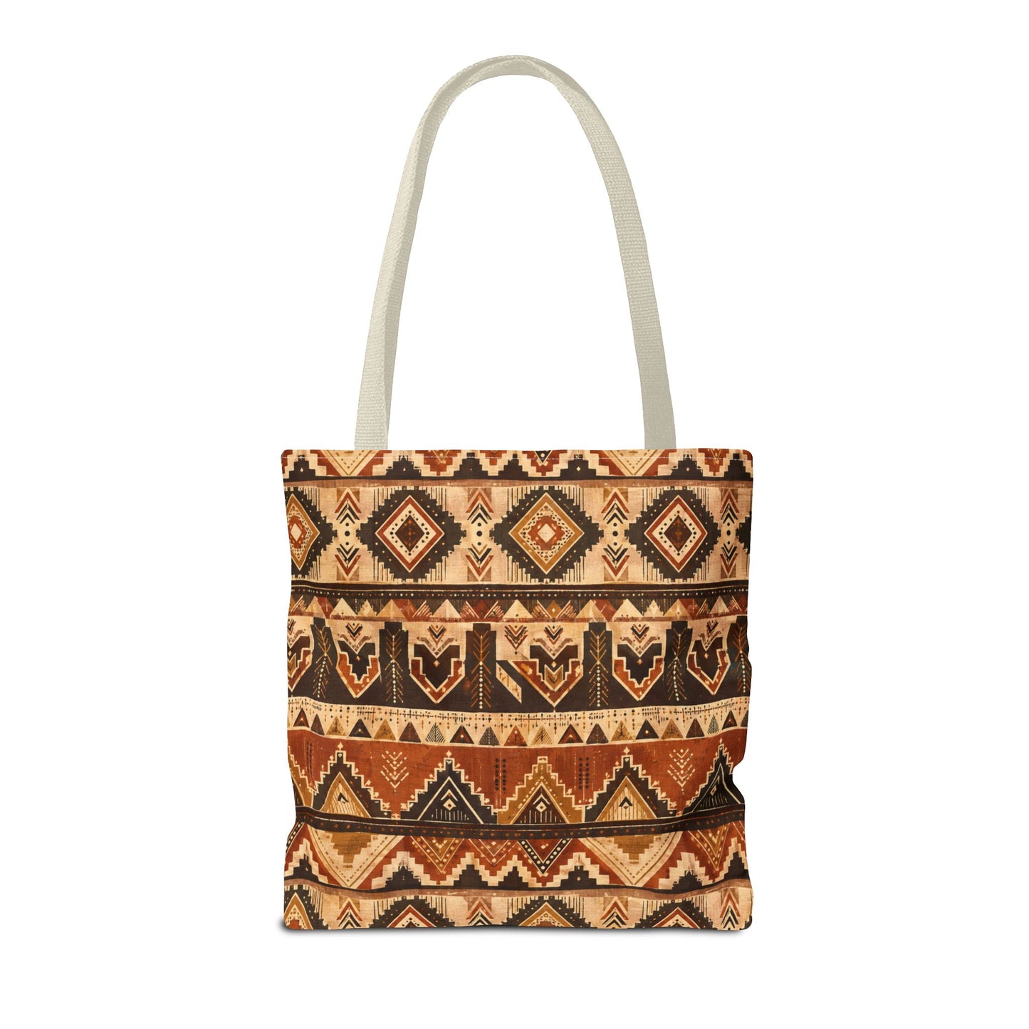 African Tribal Traditional Pattern Full Art Tote Bag