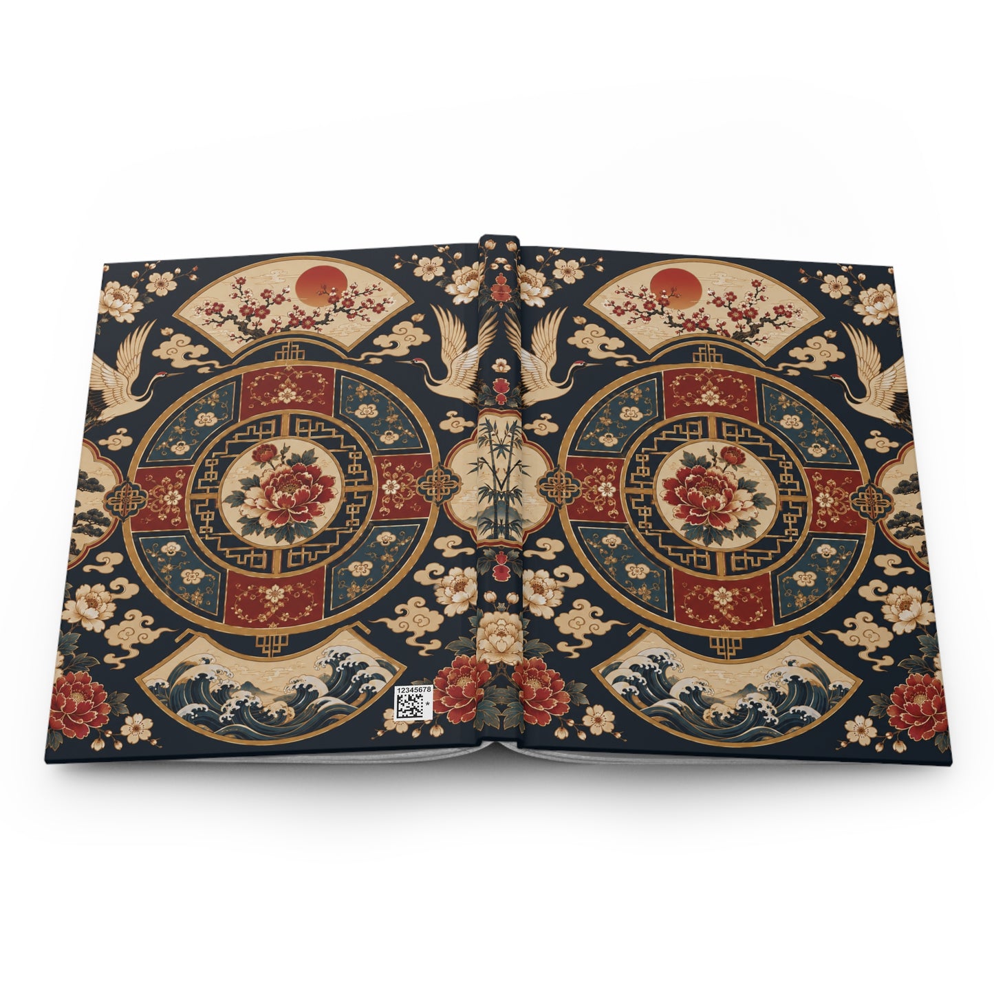 East Asian Mandala Hardcover Journal