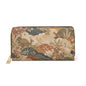 Vintage Japanese Animal Landscape Zipper Wallet