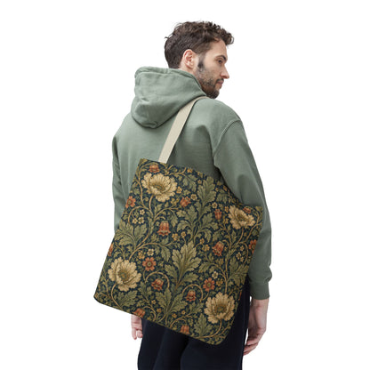 William Morris Vintage Botanical Full Art Tote Bag