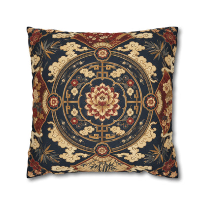 East Asian Mandala Pillow Case