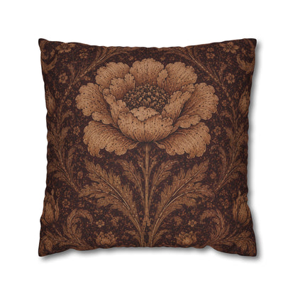William Morris Floral Damask Rose Pillowcase Cover