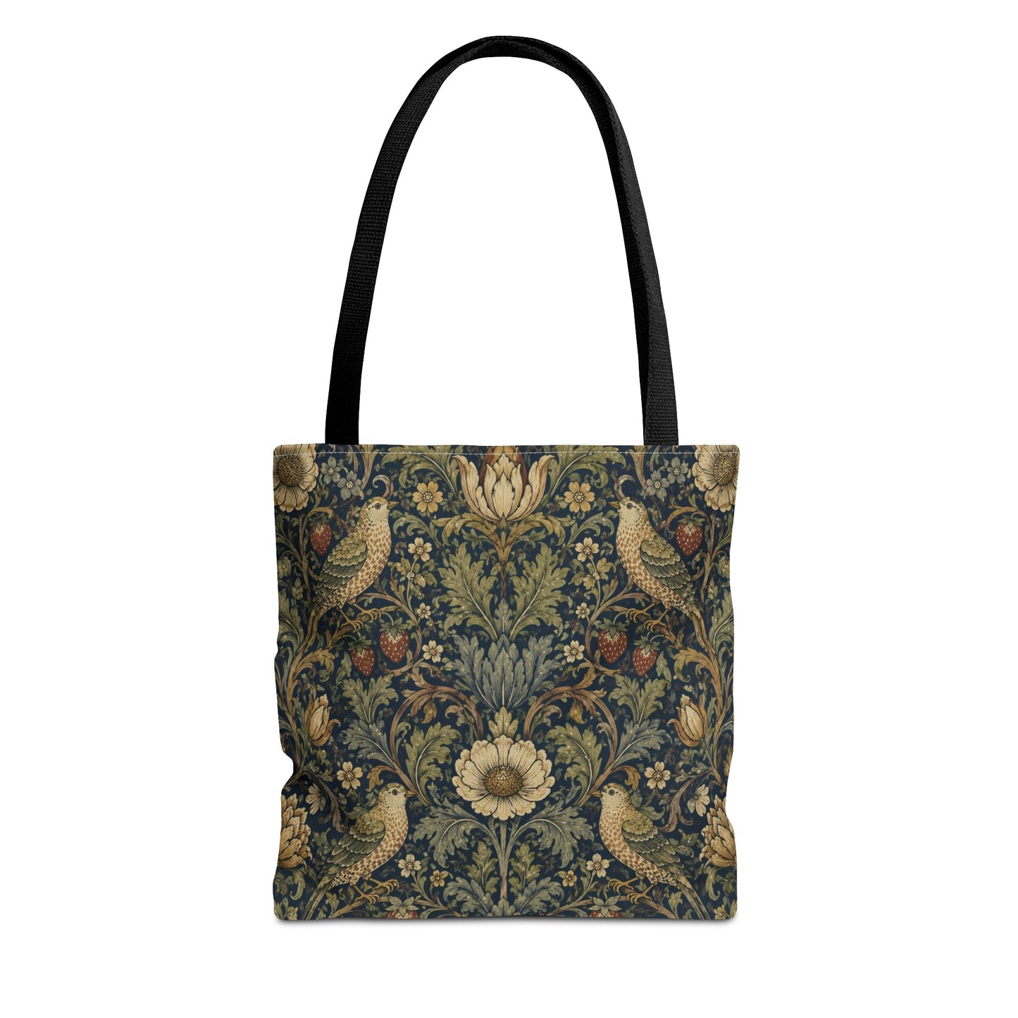 William Morris Vintage Bird Full Art Tote Bag