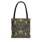 William Morris Vintage Bird Full Art Tote Bag