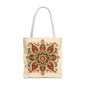 Indian Vintage Floral Mandala Full Art Tote Bag