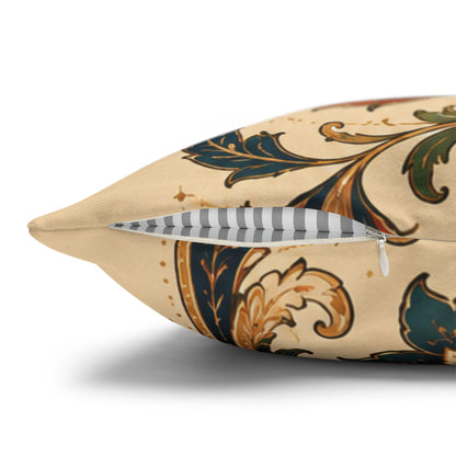 Indian Vintage Paisley Floral Throw Pillow Case Cover