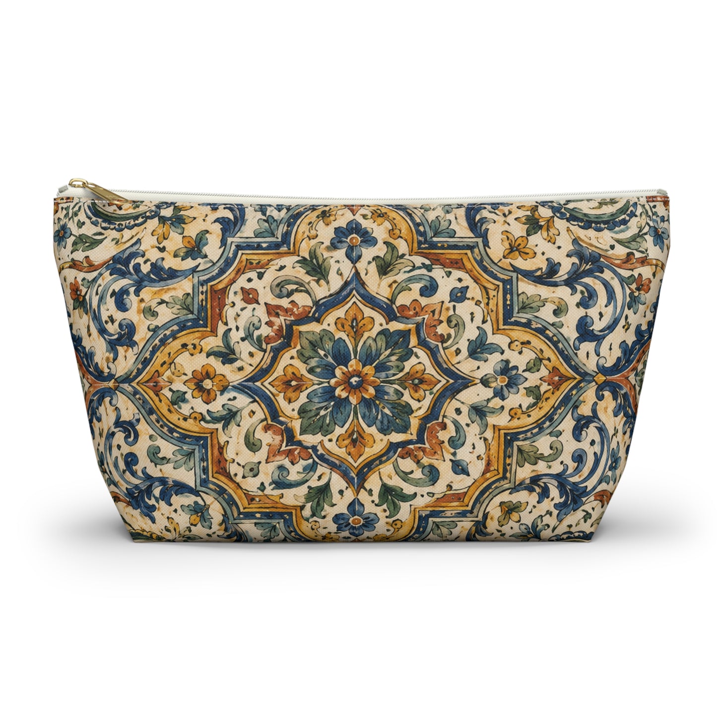 Moroccan Spanish T-Bottom Makeup Bag