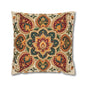 Indian Vintage Floral Mandala Pillowcase Cover