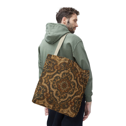 Moroccan Mandala Full Art Tote Bag