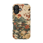 East Asian Vintage Landscape iPhone Case | Magnetic Impact-Resistant Case