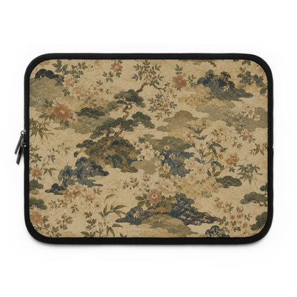 Vintage Japanese Floral Laptop Sleeve Case