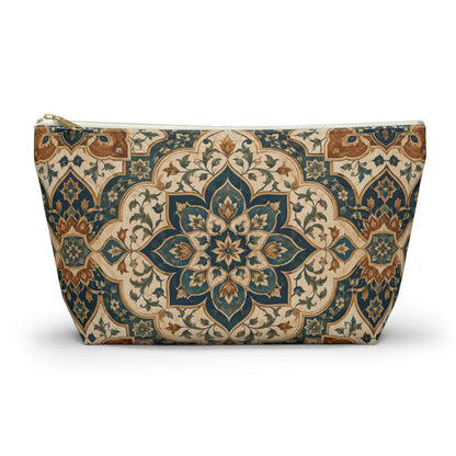 Elaborate Moroccan Mandala Makeup Bag