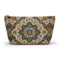 Elaborate Moroccan Mandala Makeup Bag