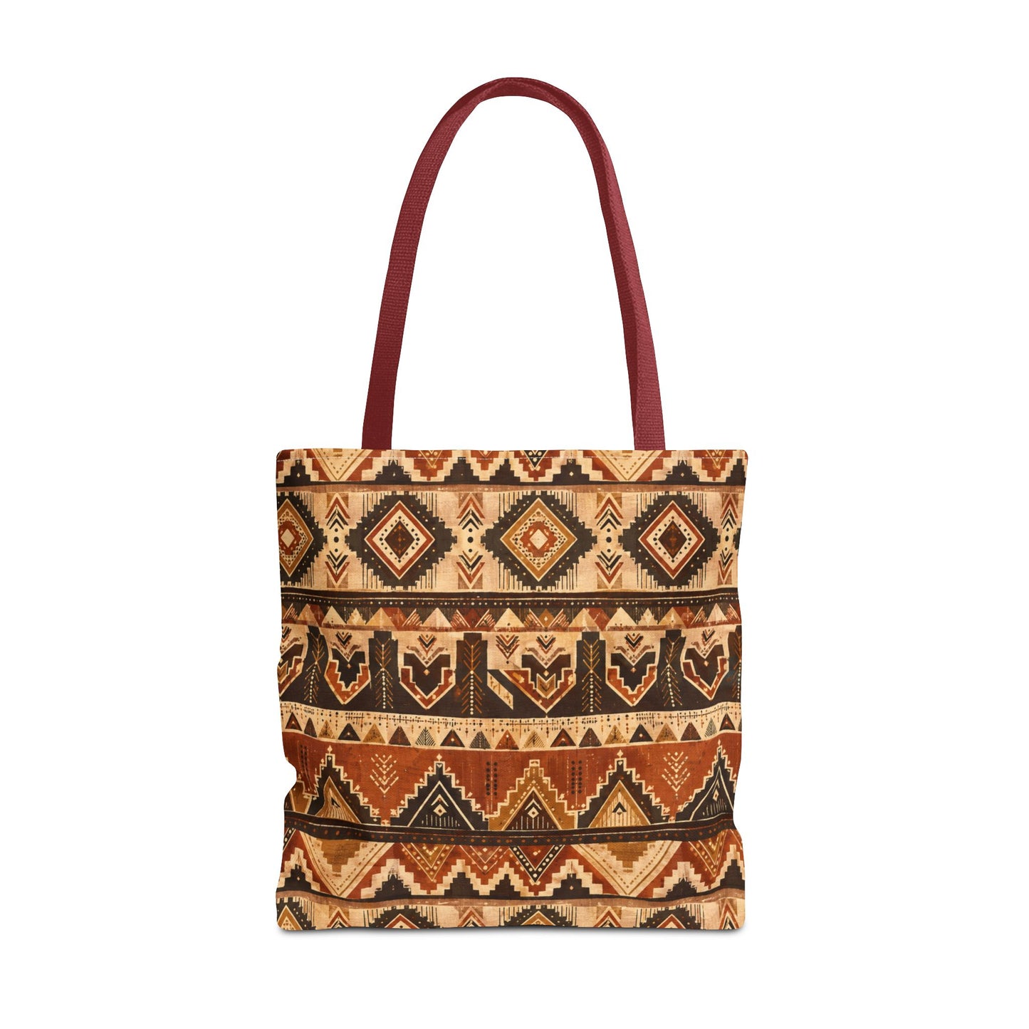 African Tribal Traditional Pattern Full Art Tote Bag