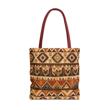 African Tribal Traditional Pattern Full Art Tote Bag