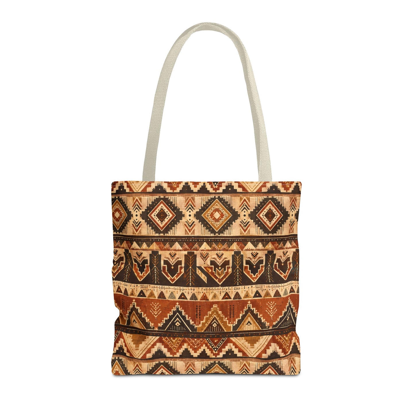 African Tribal Traditional Pattern Full Art Tote Bag