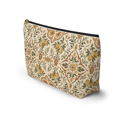 Mediterranean Moroccan Lemon Makeup Bag