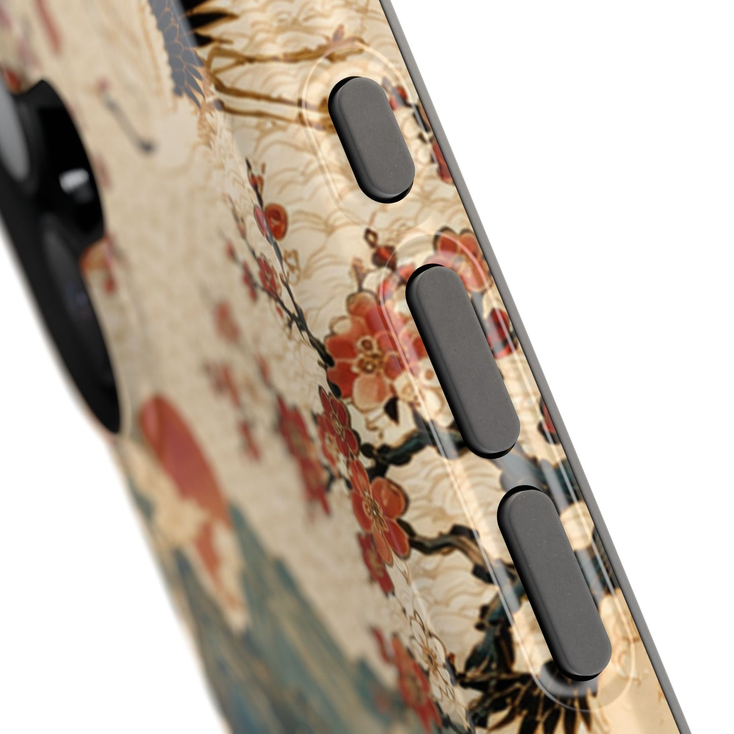 East Asian Vintage Landscape iPhone Case | Magnetic Impact-Resistant Case