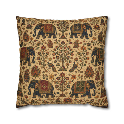 Indian Vintage Traditional Elephant Pillow Case Cover
