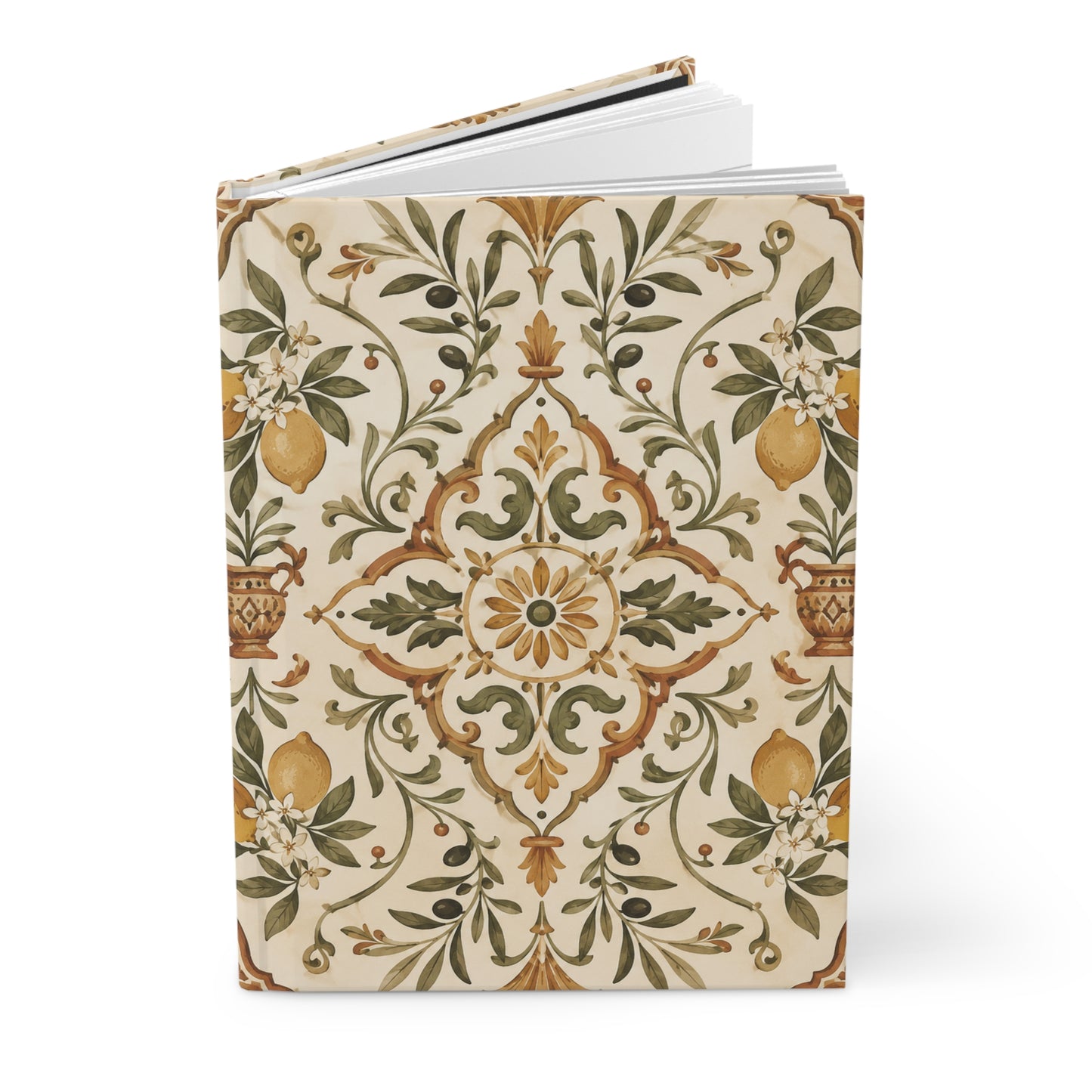 Mediterranean Moroccan Hardcover Journal