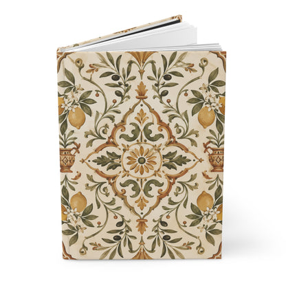 Mediterranean Moroccan Hardcover Journal