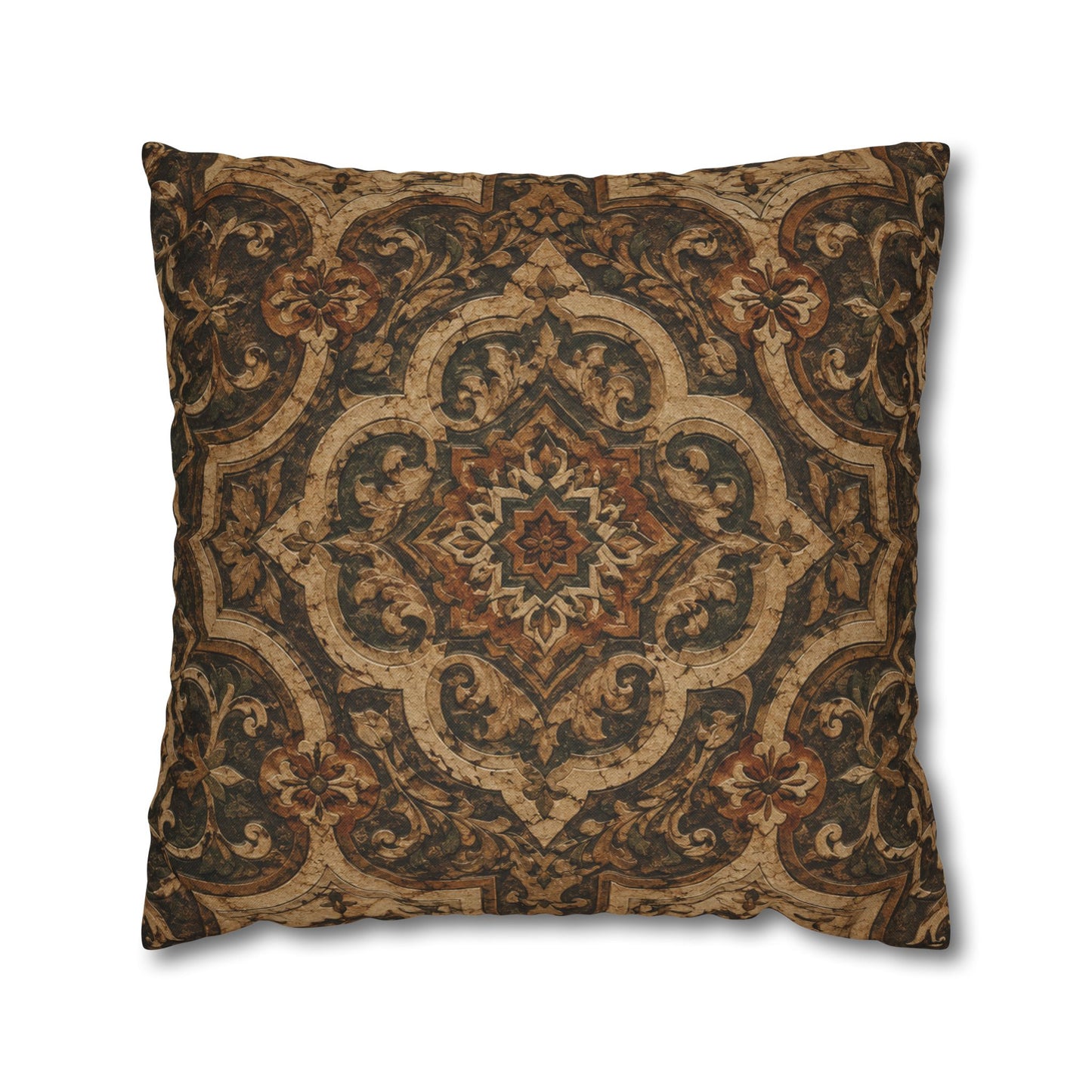 Moroccan Mandala Pillow Case Cover