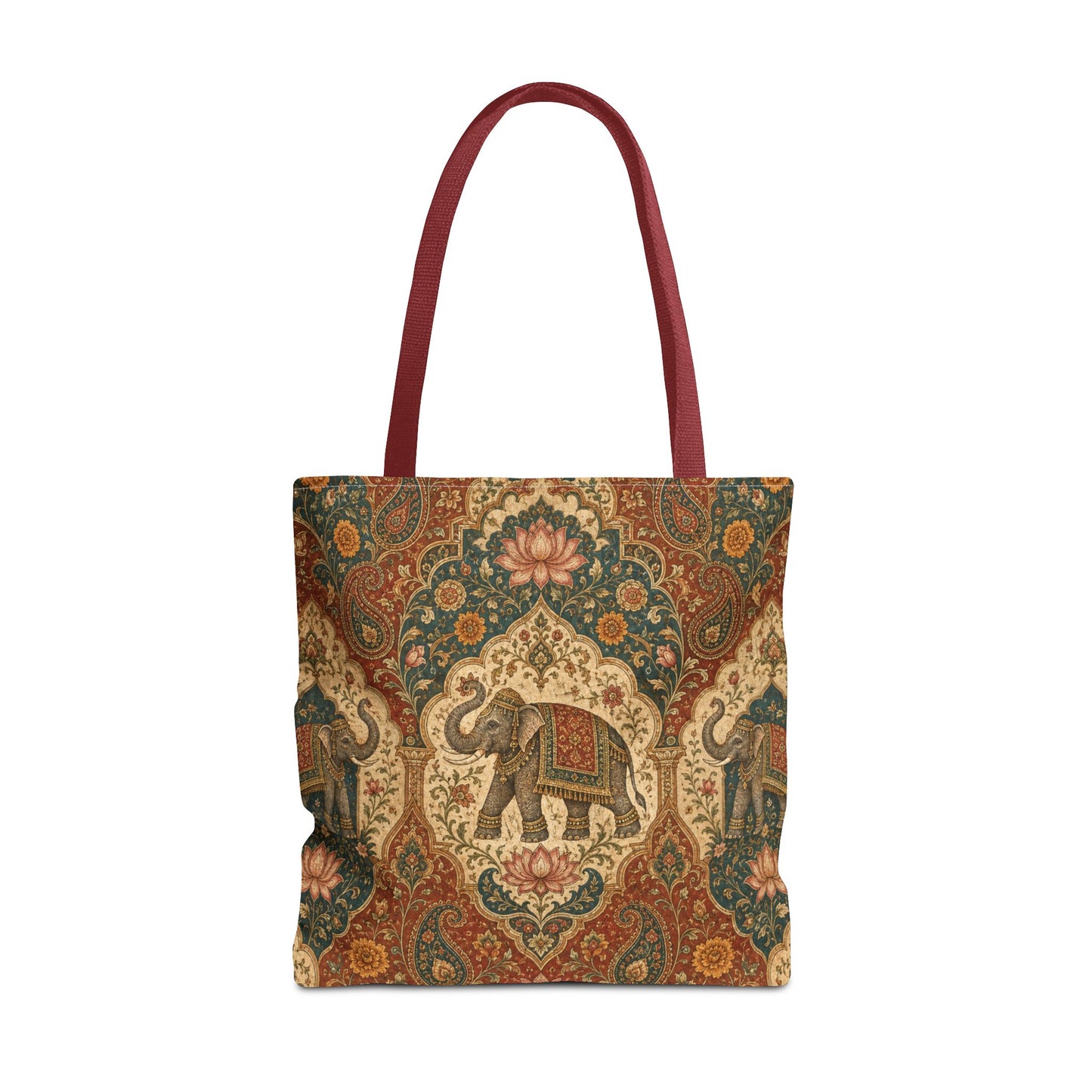 Indian Vintage Tapestry Full Art Tote Bag