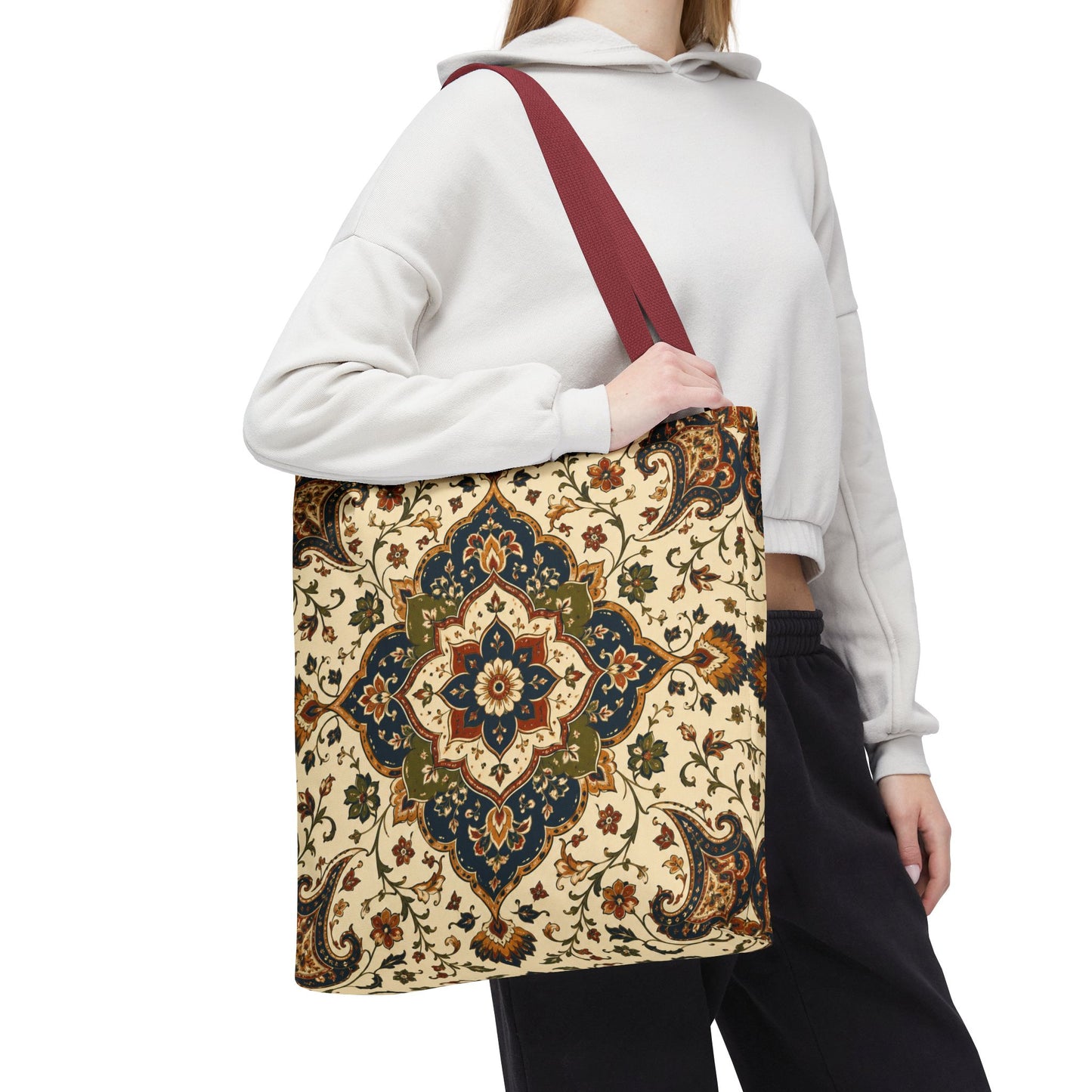Indian Persian Vintage Full Art Tote Bag
