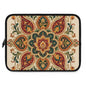 Indian Vintage Floral Paisley Mandala Laptop Sleeve