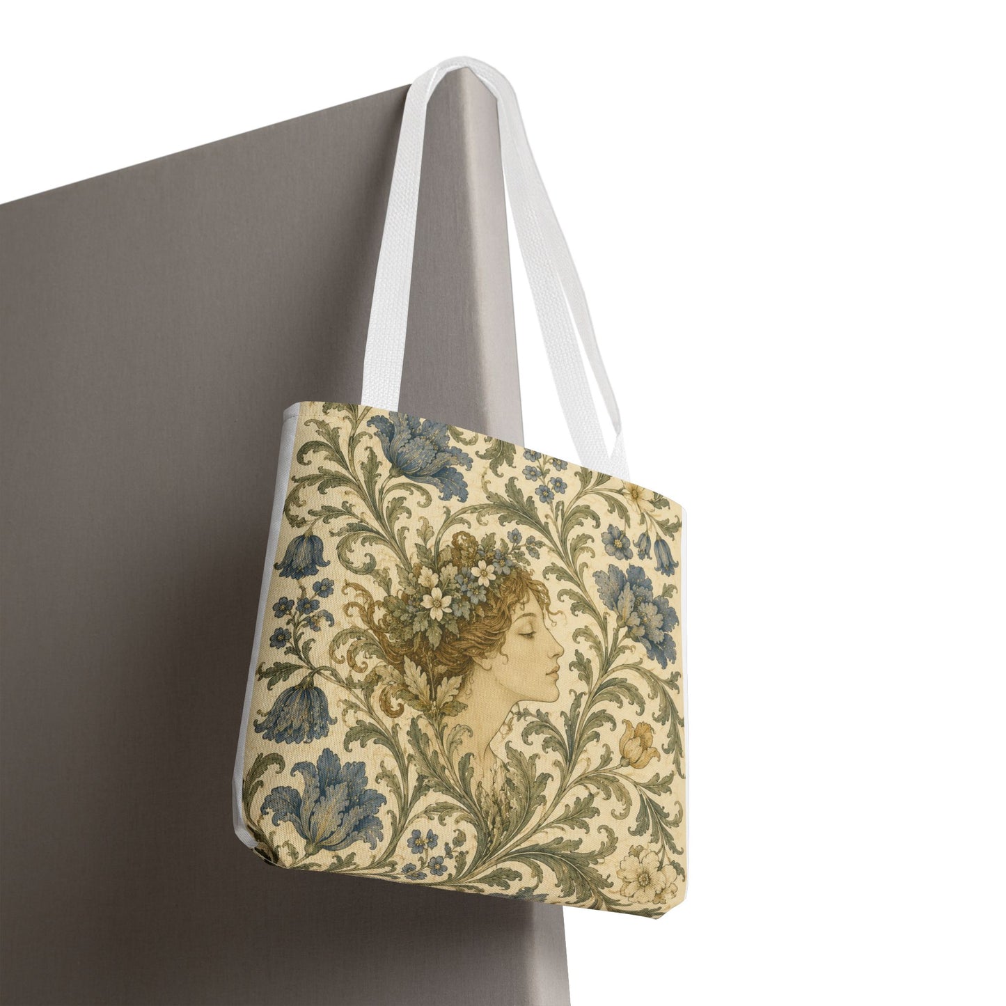 William Morris Vintage Portrait Full Art Tote Bag